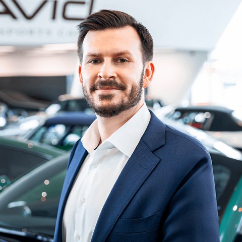 Benjamin David, Gründer und Inhaber von DAVID Finest Sports Cars