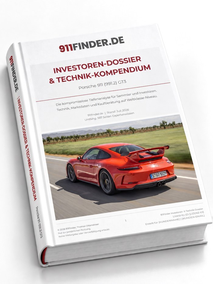 Cover Investoren-Dossier & Technik-Kompendium Porsche 991.2 GT3