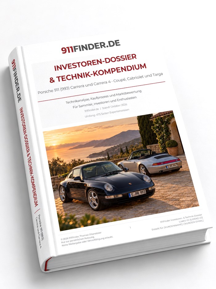 Investoren-Dossier & Technik-Kompendium Porsche 993 Carrera, Carrera 4 Coupé, Cabriolet & Targa
