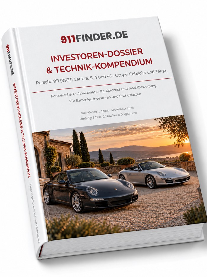 Cover Investoren-Dossier & Technik-Kompendium Porsche 997.1 Carrera